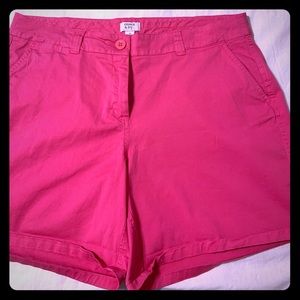 Crown And Ivy Hot Pink Shorts, Size 12